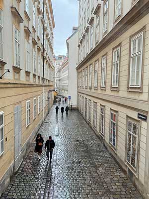 View from W.A. Mozart's window